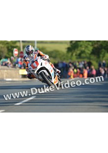 John McGuinness TT 2012 Shadows on road