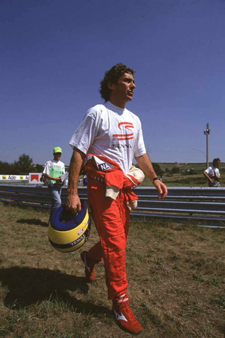 Ayrton Senna Retired  - click to enlarge