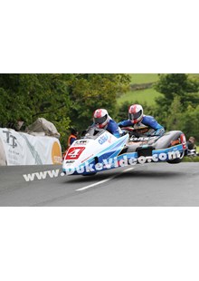 The Birchall Brothers at Ballaugh Bridge TT 2013.