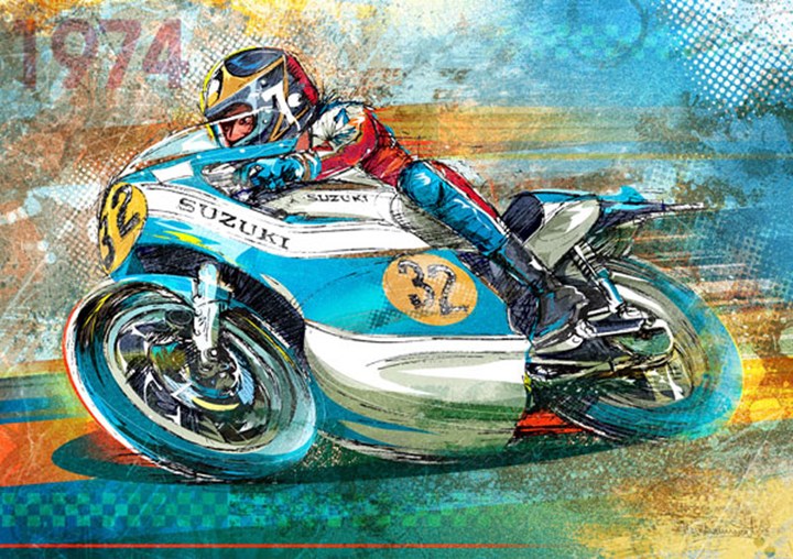 Barry Sheene King in the Making  - click to enlarge