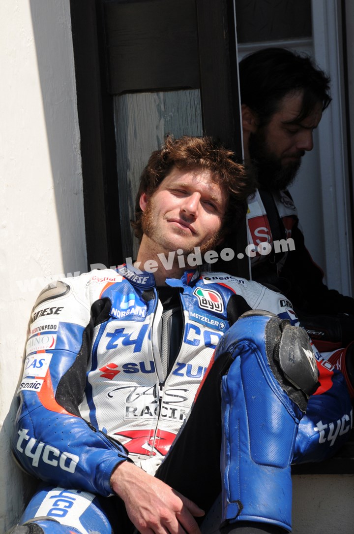 Guy Martin at Ramsey TT 2013 - click to enlarge