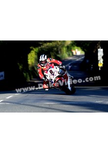 Michael Dunlop approaching Ballacraine TT 2013