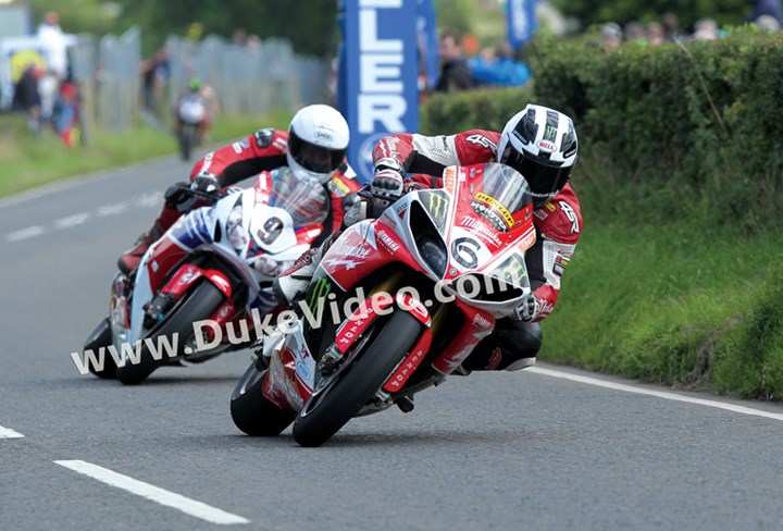 William Dunlop leads Michael Ulster GP 2013 - click to enlarge