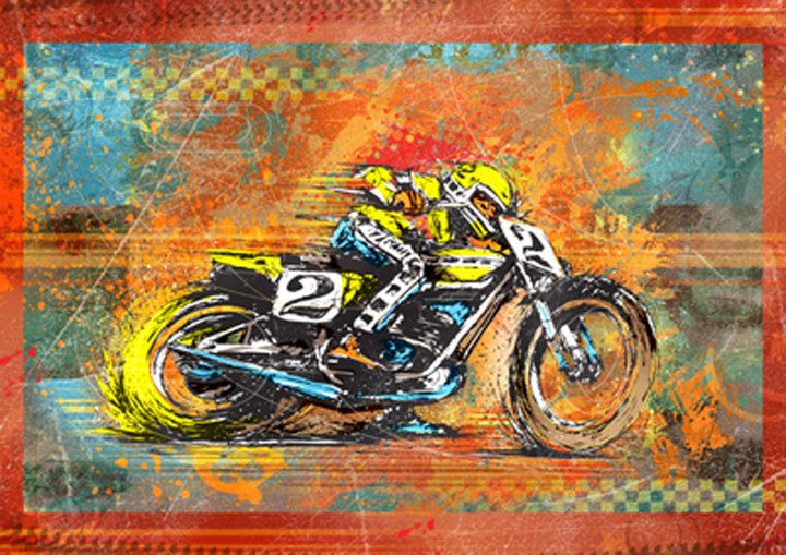 Kenny Roberts Rocket Man  - click to enlarge