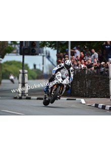 Michael Dunlop at St Ninian's, TT 2014