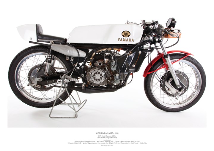 Yamaha RA31A 125cc 1968 Print - click to enlarge