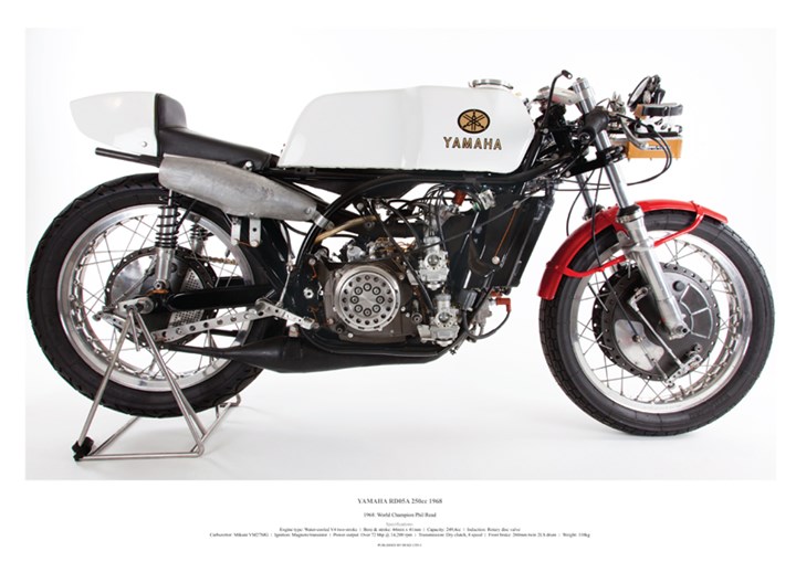 Yamaha RD05A 250cc 1968 - click to enlarge