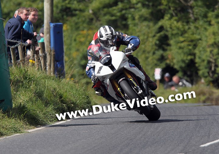Michael Dunlop (Motorrad Hawk BMW) Ulster Grand Prix 2014 - click to enlarge