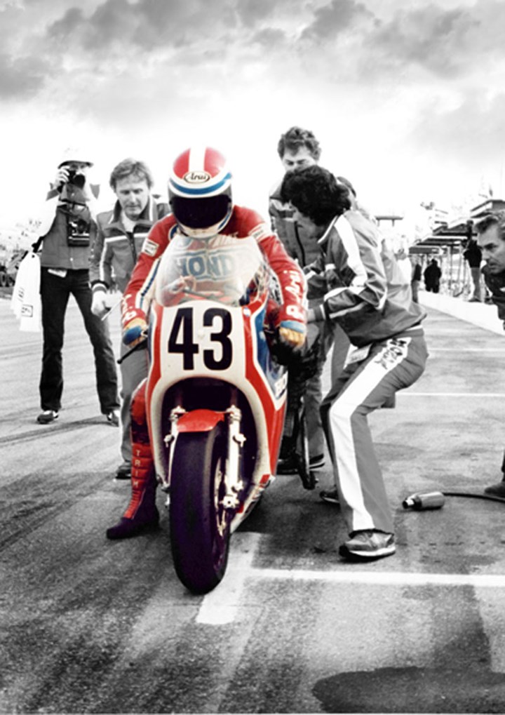 Mike Baldwin Daytona 1983 - click to enlarge