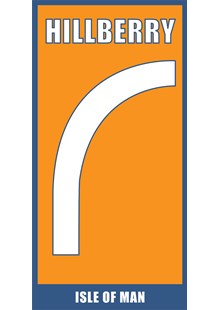 Mountain Course Corner Sign, Hillberry