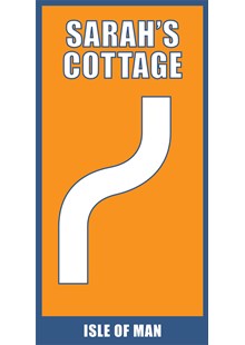 Mountain Course Corner Sign, Sarah's Cottage