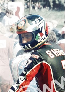 Barry Sheene Cadwell Park 1980 Close Up