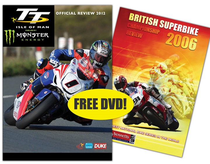 Isle of Man TT 2012 DVD and British Superbike 2006 Review DVD