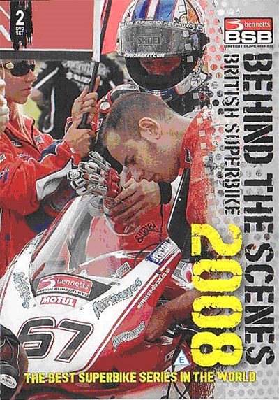 British Superbike Behind the Scenes 2008 (2 Disc) DVD