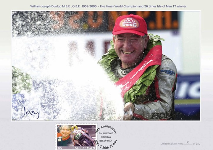 Joey Dunlop Limited Edition Anniversary Print