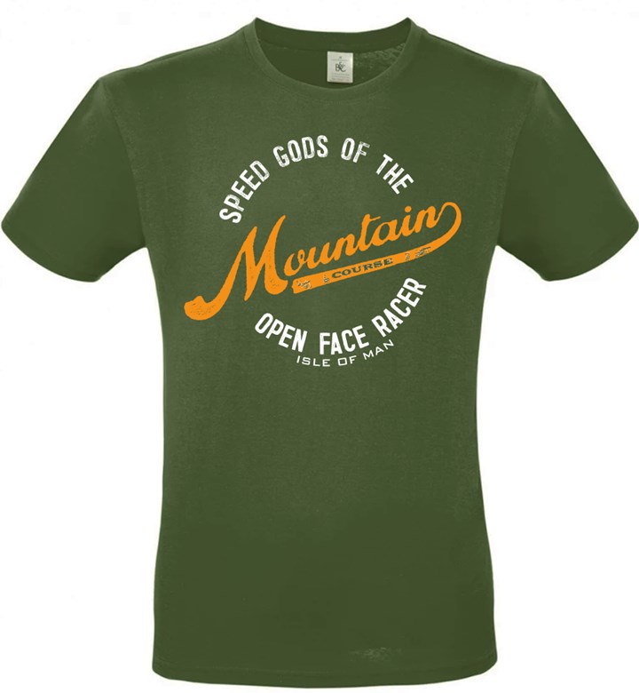 Speed Gods T-Shirt, Khaki - click to enlarge