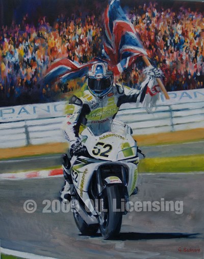 James Toseland World Superbike Champion Ltd Edition Print