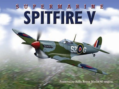 Supermarine Spitfire Metal Sign - click to enlarge