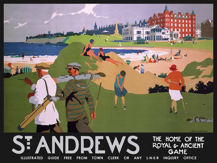 St.Andrews (beach) Metal Sign - click to enlarge