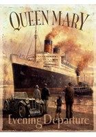 Queen Mary Metal Sign