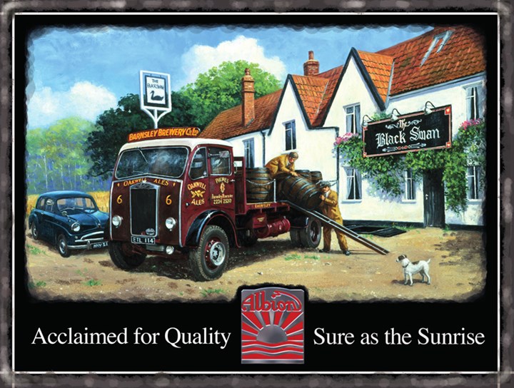 Albion Metal Sign - click to enlarge