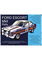 Ford Escort Mk II Rally Metal Sign