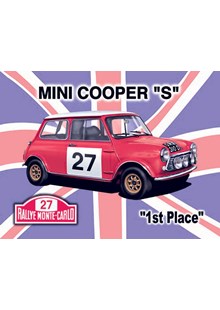 Mini Cooper S Metal Sign