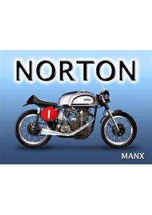 Norton Metal Sign