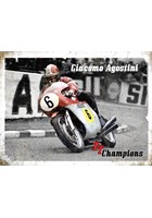 Giacomo Agostini Metal Sign