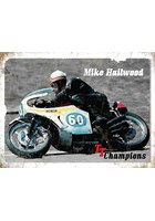 Mike Hailwood Metal Sign