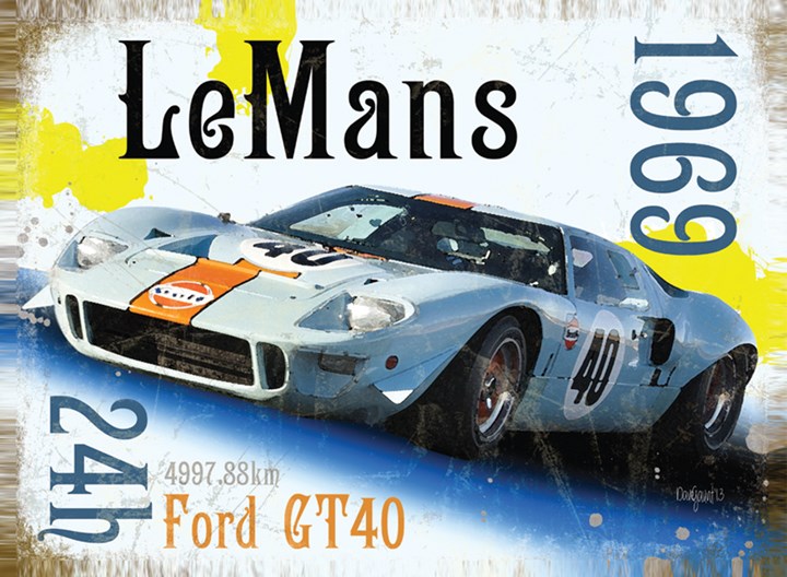 Le Mans 1969 Metal Sign - click to enlarge