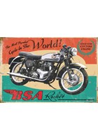 BSA Rocket Metal Sign