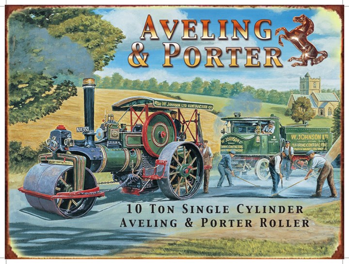 Aveling and Porter  Metal Sign - click to enlarge
