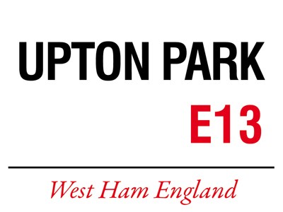 Upton Park Metal Sign - click to enlarge