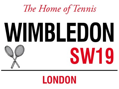 Wimbledon Metal Sign - click to enlarge