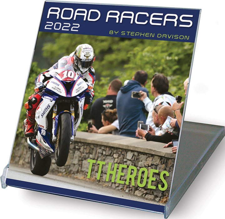 Road Racers 2022 Desktop Calendar - TT Heroes
