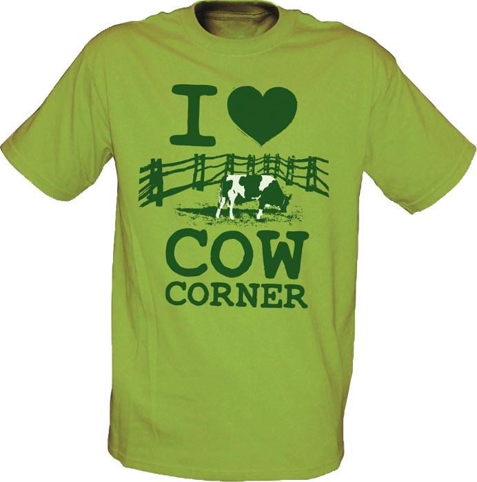 PunkCricket -Cow Corner T-Shirt - click to enlarge