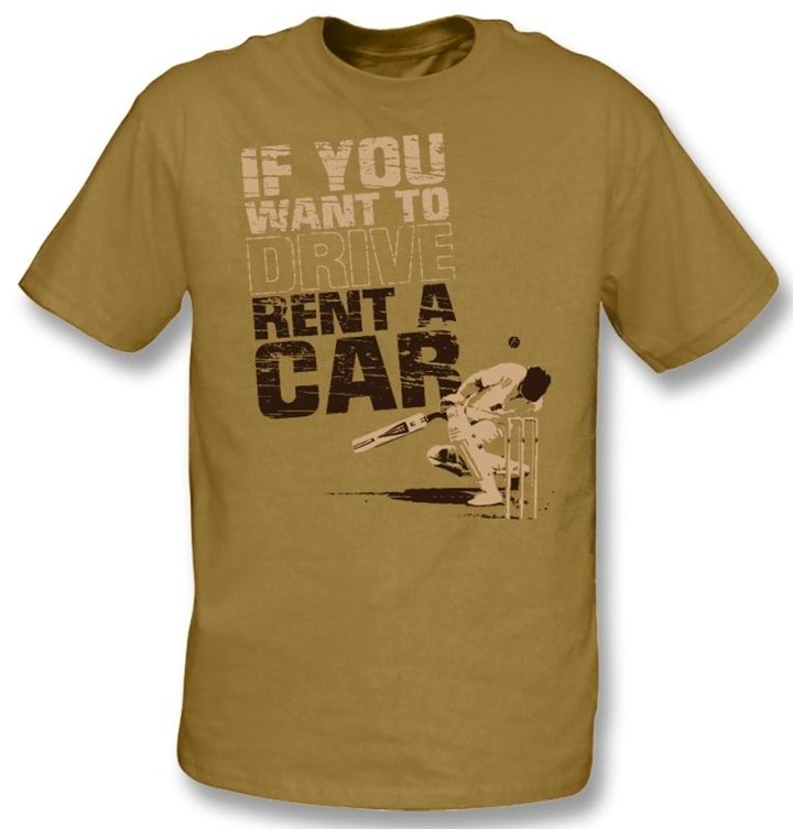 Punk Cricket If you want to Drive T-Shirt - click to enlarge