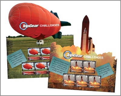 Top Gear Die-Cut Mint Balloon Sheet