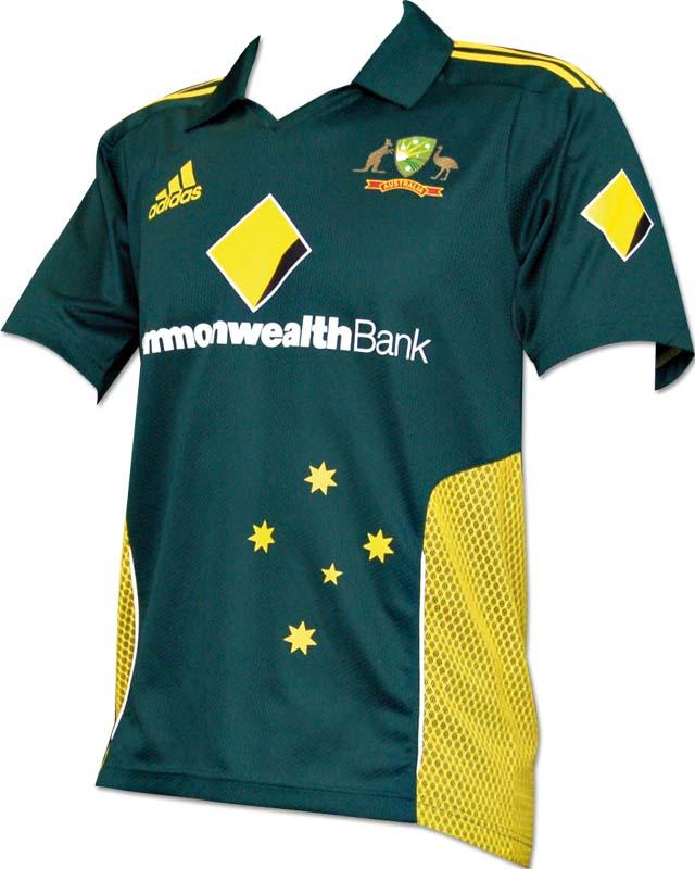 australia cricket uniform