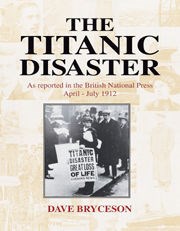 Titanic Disaster, the Book
