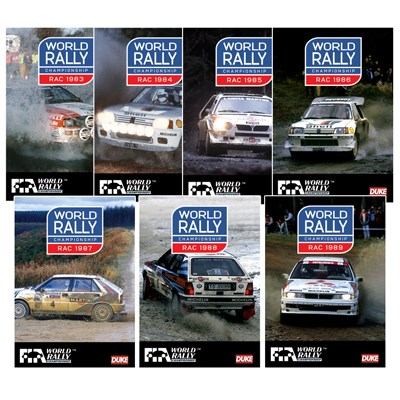 RAC Rally 7DVD Bundle 1983-89