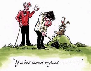 If a ball cannot be found... 