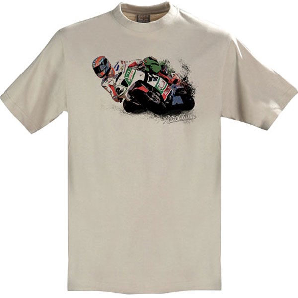 Gritty Marques Honda VTR1000 T-Shirt Sand - click to enlarge