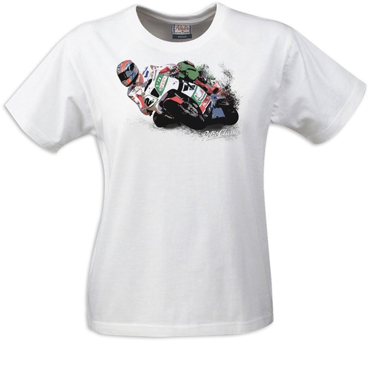 Gritty Marques Honda VTR1000 Ladies T-Shirt Sand - click to enlarge