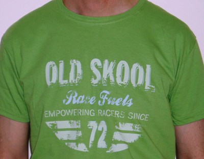 Race Fuels T Shirt Green - click to enlarge