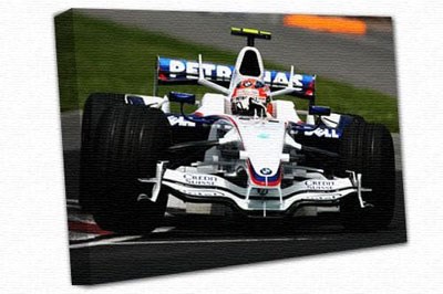 Robert Kubica A2 Canvas Print