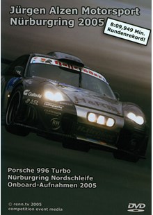 In Car Nurburgring Jurgen Alzen Porsche 996 Turbo DVD