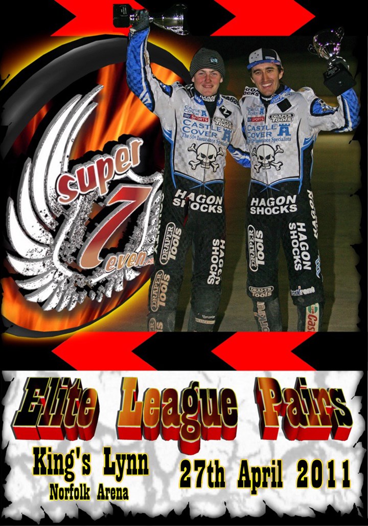 Super 7even Speedway Series Elite Pairs League DVD KINGS LYNN