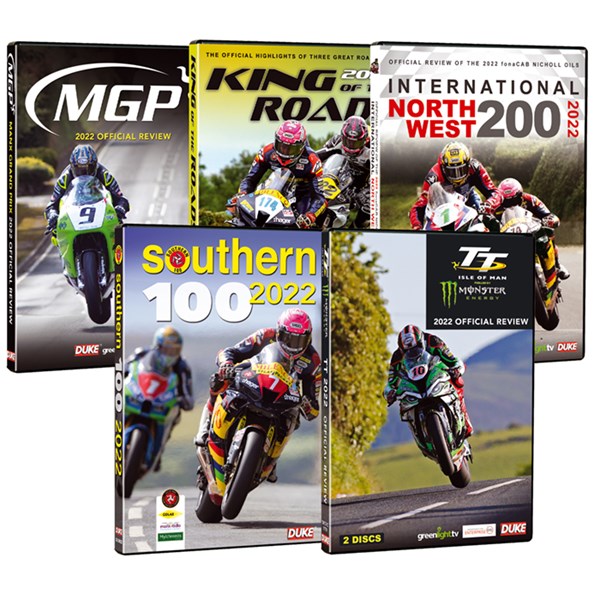 Road Race Collection 2022 and TT 2022 Review DVD : Duke Video
